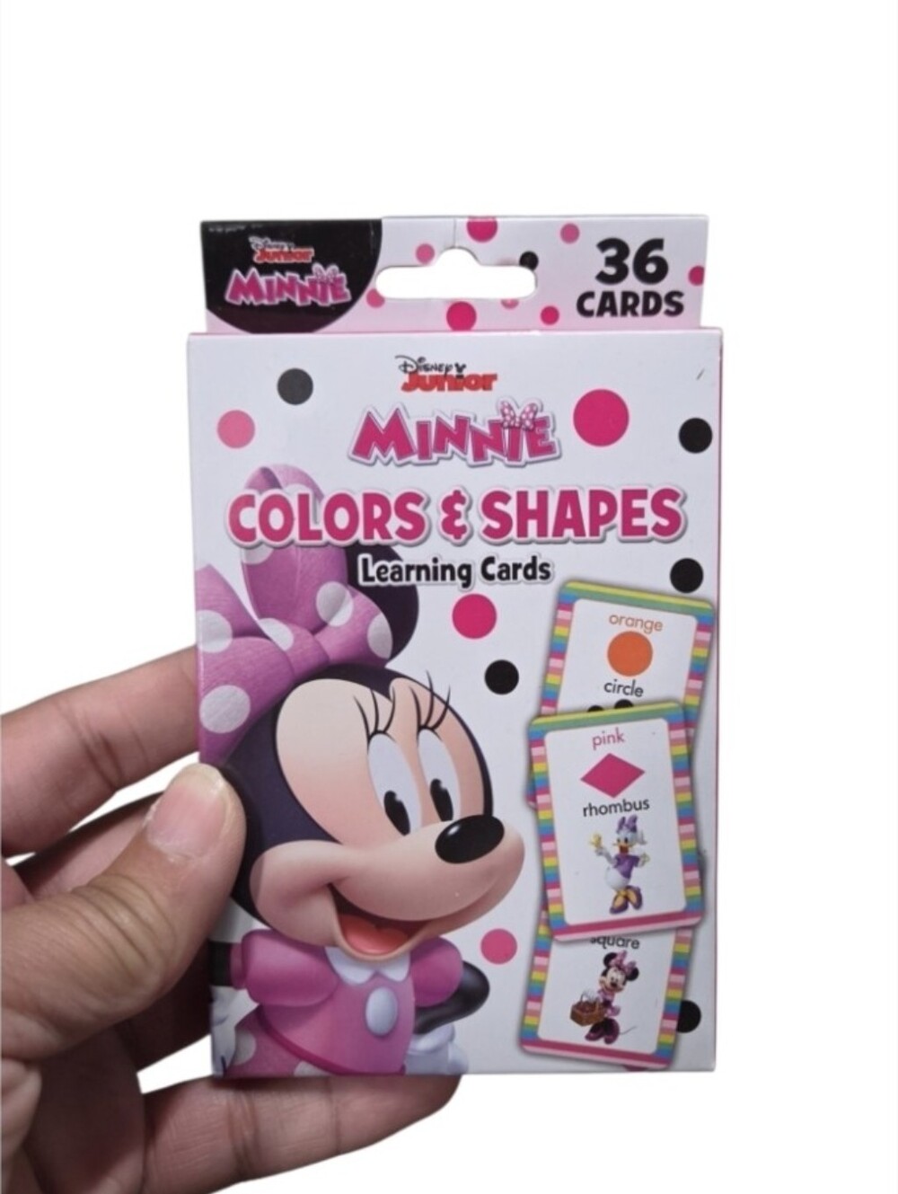 Disney Junior Minnie Colors & Shapes Learning Cards